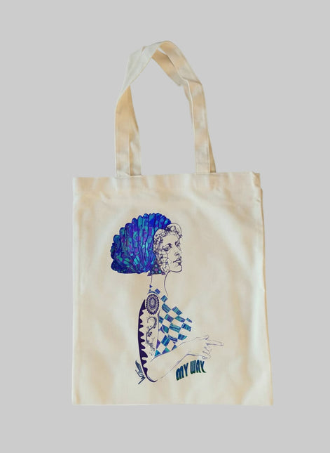 Tote Bag imprimé Louise - Insoumise abyssale