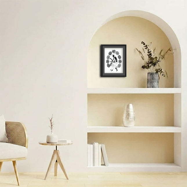 affiche décoration murale dans etagere de art dessin wo appel du rythme
