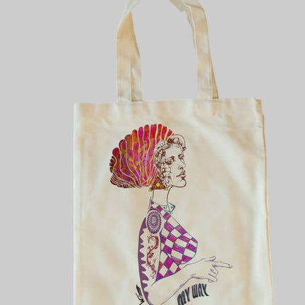 Tote Bag imprimé Louise - Insoumise éclatante