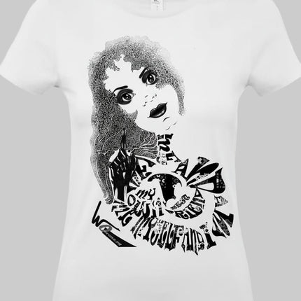 Tee-shirt femme Sasha - Rebelle et ténébreuse