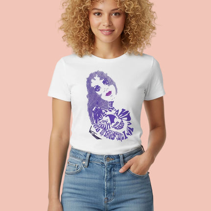 Tee-shirt femme Sasha - Rebelle indigo