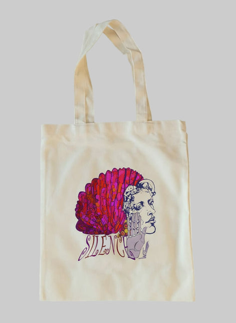 Tote Bag imprimé Jade - Silence vibrant