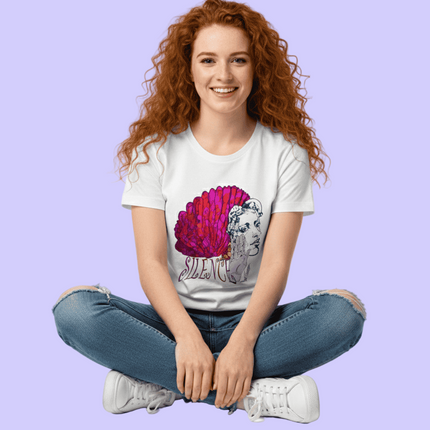 Tee-shirt femme Jade - Silence vibrant