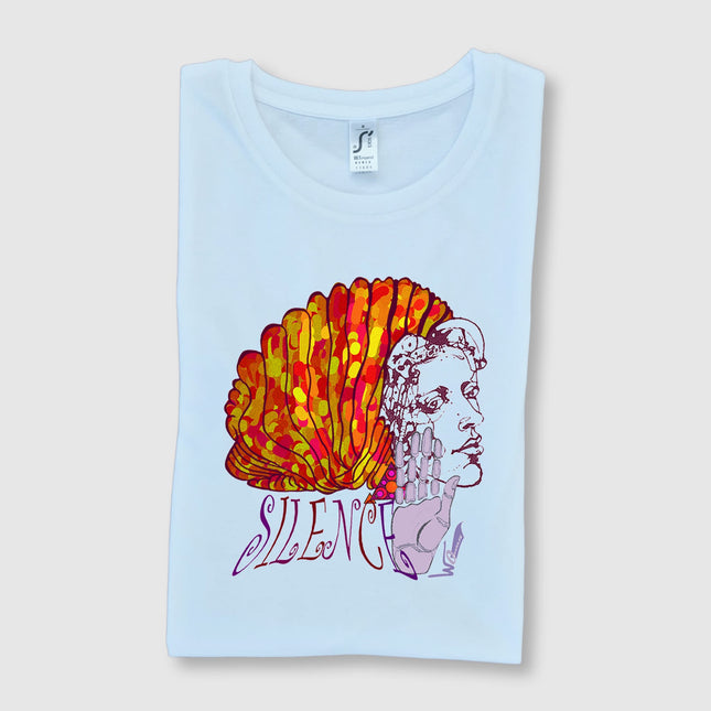 Tee-shirt femme Jade - Silence éclat feu