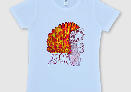Tee-shirt femme Jade - Silence éclat feu