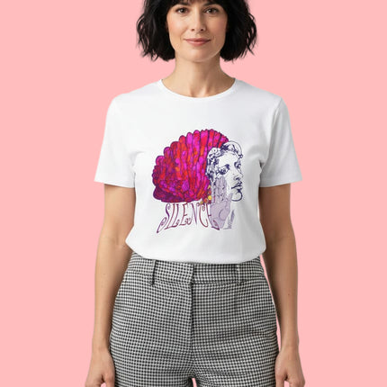 Tee-shirt femme Jade - Silence vibrant