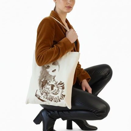 Tote Bag imprimé Sasha - Rebelle intemporelle
