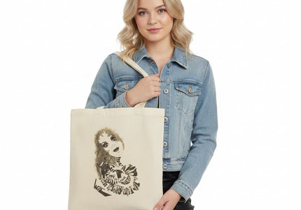 Tote bag Sasha Rebelle intemporelle - Sac cabas design artistique WO