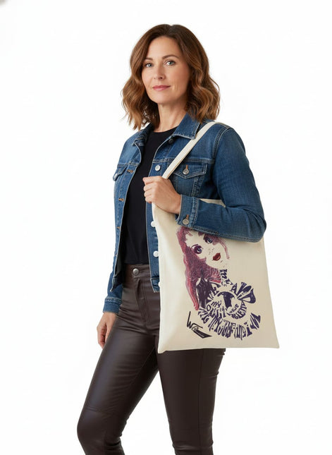 Tote bag imprimé Sasha - Rebelle et magnétique