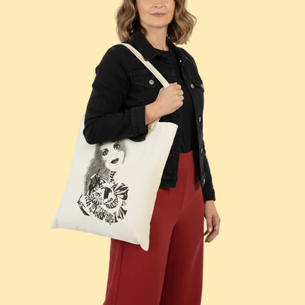 Tote Bag imprimé Sasha - Rebelle et ténébreuse