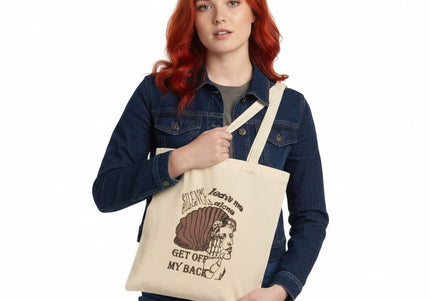 Tote bag Jade Silence intérieur - Sac cabas design artistique WO