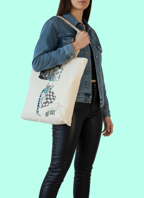 Tote Bag imprimé Louise - Insoumise boréale