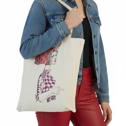 Tote Bag imprimé Louise - Insoumise éclatante