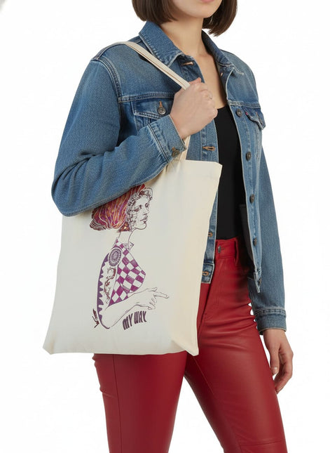 Tote Bag imprimé Louise - Insoumise éclatante