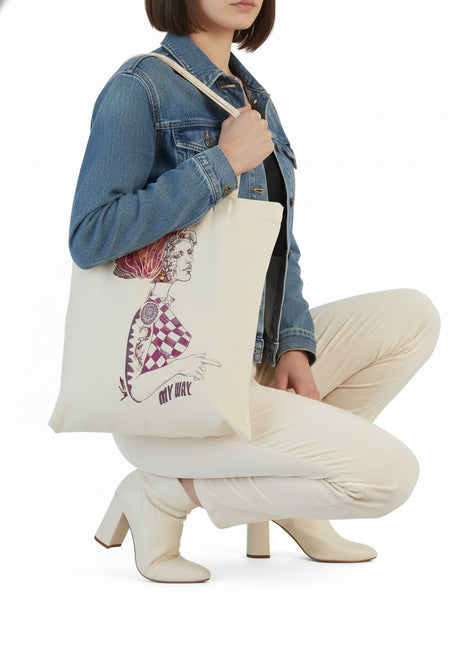 Tote Bag imprimé Louise - Insoumise éclatante