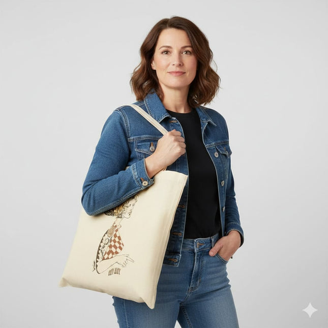 Tote Bag imprimé Louise - Insoumise sans chichi