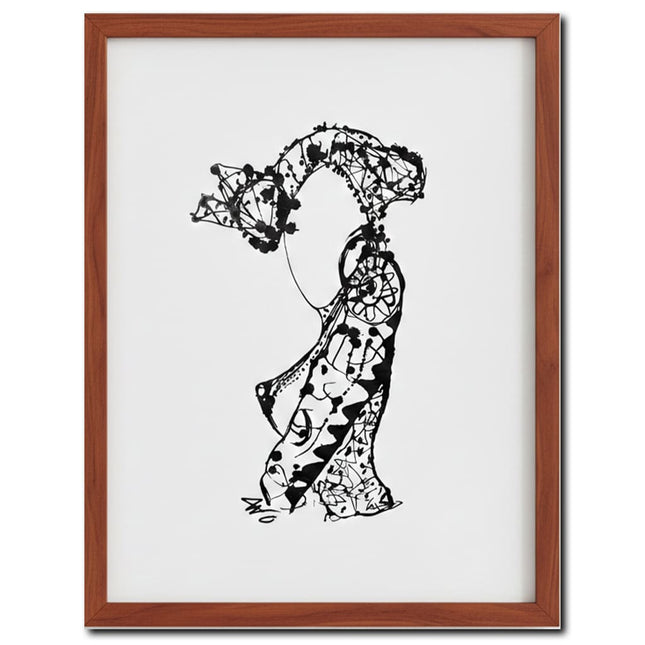 Poster Nox l'empreinte originelle A4 Affiche murale imprimé en France - Affiche pop art WO