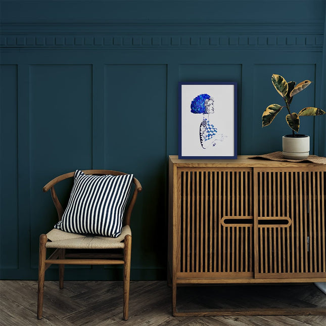  Poster Louise Insoumise abyssale A4 A3 imprimé en France - Affiche art contemporain WO