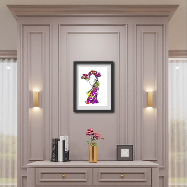 Poster Nox l'empreinte naissante A4 A3 imprimé en France - Affiche pop art WO