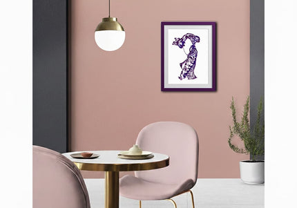 Poster Nox l'empreinte nocturne A4 A3 imprimé en France - Affiche pop art WO