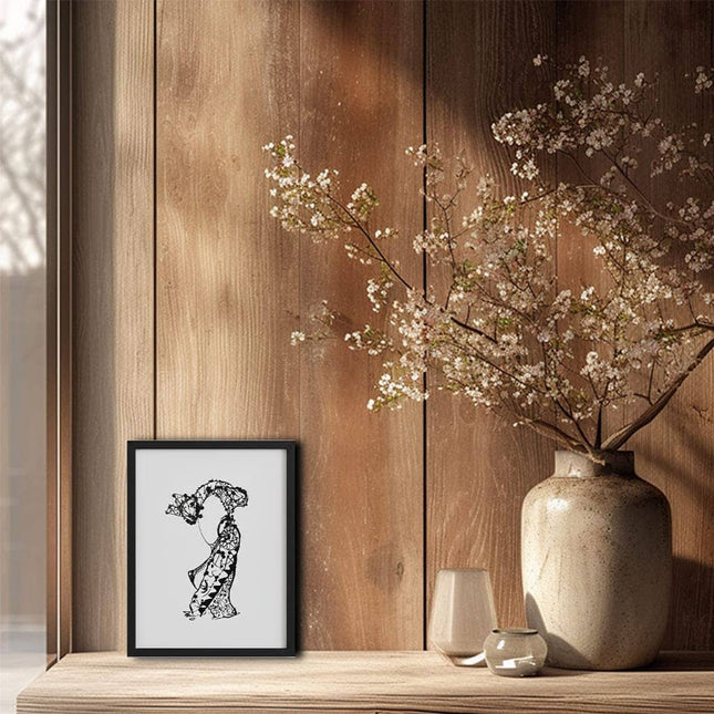 Poster Nox l'empreinte originelle A4 A3 imprimé en France - Affiche pop art WO