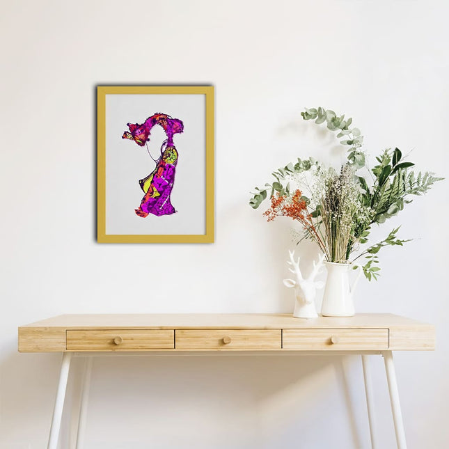 Poster original Nox l'empreinte vibrante A4 A3 imprimé en France - Affiche pop art WO