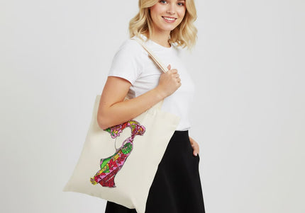 Sac fourre tout femme Nox l'empreinte incandescente porté - Accessoire artistique rose WO