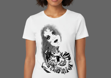 Sasha rebelle et ténébreuse debout - t-shirt femme WO