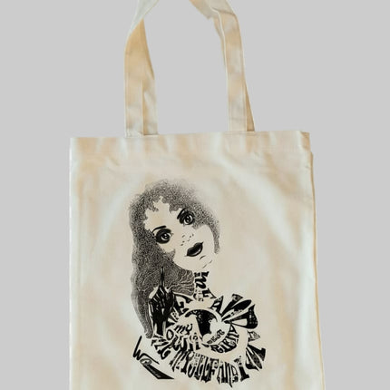 Tote Bag imprimé Sasha - Rebelle et ténébreuse