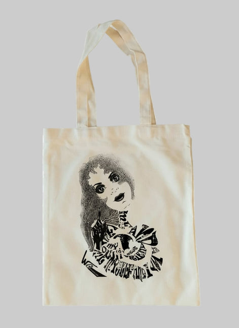 Tote Bag imprimé Sasha - Rebelle et ténébreuse